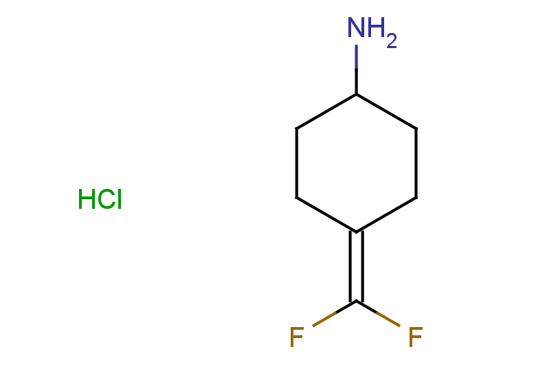 4-(difluoromethylidene)cyclohexan-1-amine hydrochloride