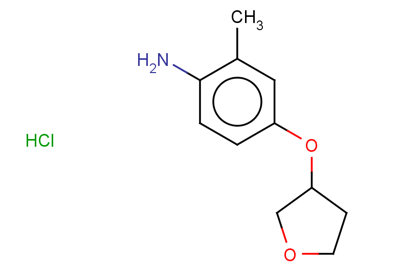 2-methyl-4-(oxolan-3-yloxy)aniline hydrochloride