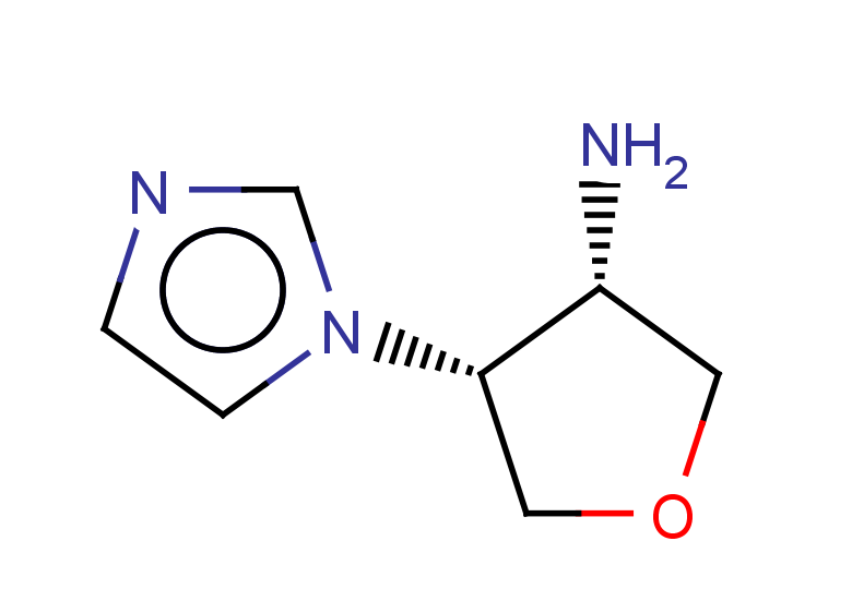 rac-(3R,4S)-4-(1H-imidazol-1-yl)oxolan-3-amine, cis