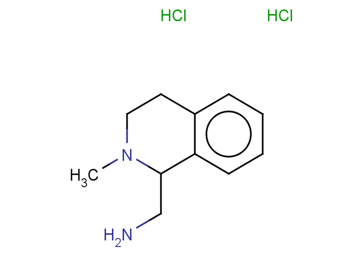 (2-methyl-1,2,3,4-tetrahydroisoquinolin-1-yl)methanamine dihydrochloride
