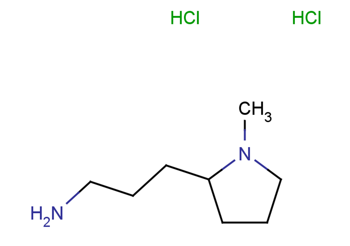 3-(1-methylpyrrolidin-2-yl)propan-1-amine dihydrochloride