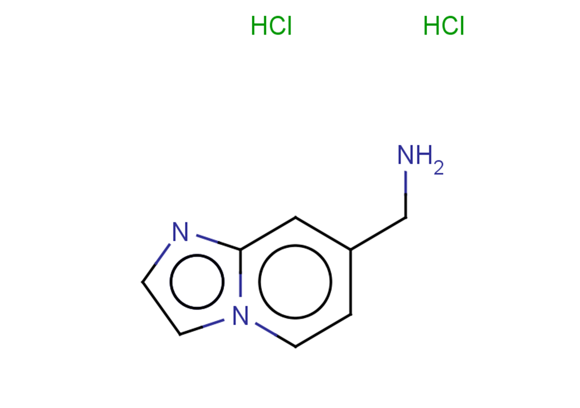 1-{imidazo[1,2-a]pyridin-7-yl}methanamine dihydrochloride