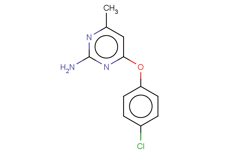 4-(4-chlorophenoxy)-6-methylpyrimidin-2-amine