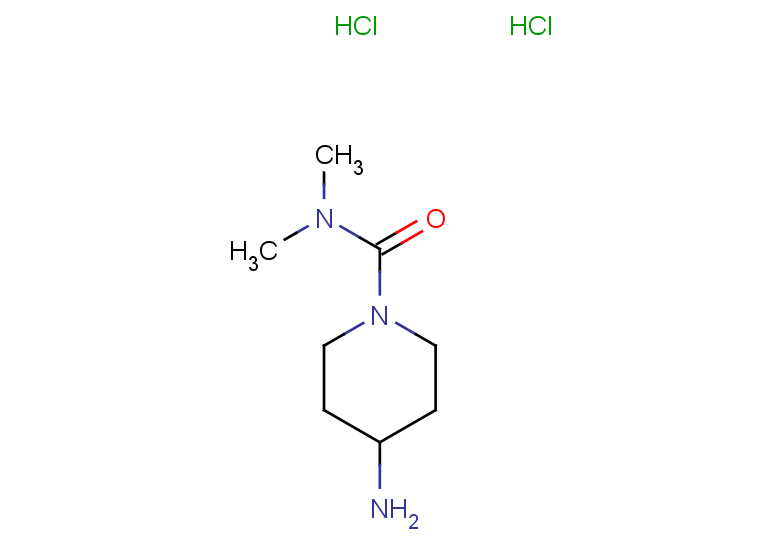 4-amino-N,N-dimethylpiperidine-1-carboxamide dihydrochloride