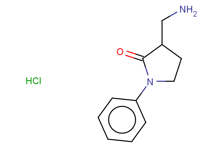 3-(aminomethyl)-1-phenylpyrrolidin-2-one hydrochloride
