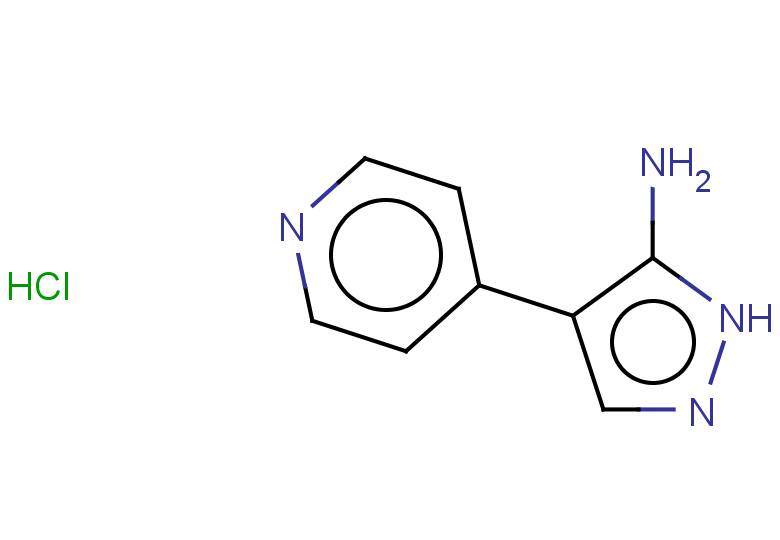 4-(pyridin-4-yl)-1H-pyrazol-5-amine hydrochloride