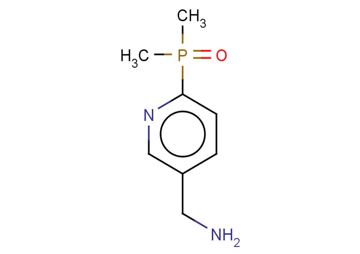 1-[6-(dimethylphosphoryl)pyridin-3-yl]methanamine