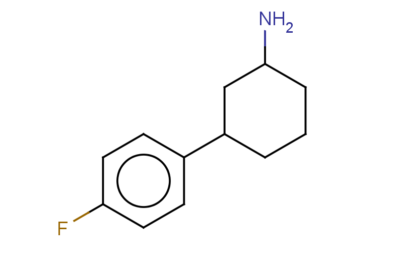3-(4-fluorophenyl)cyclohexan-1-amine, Mixture of diastereomers