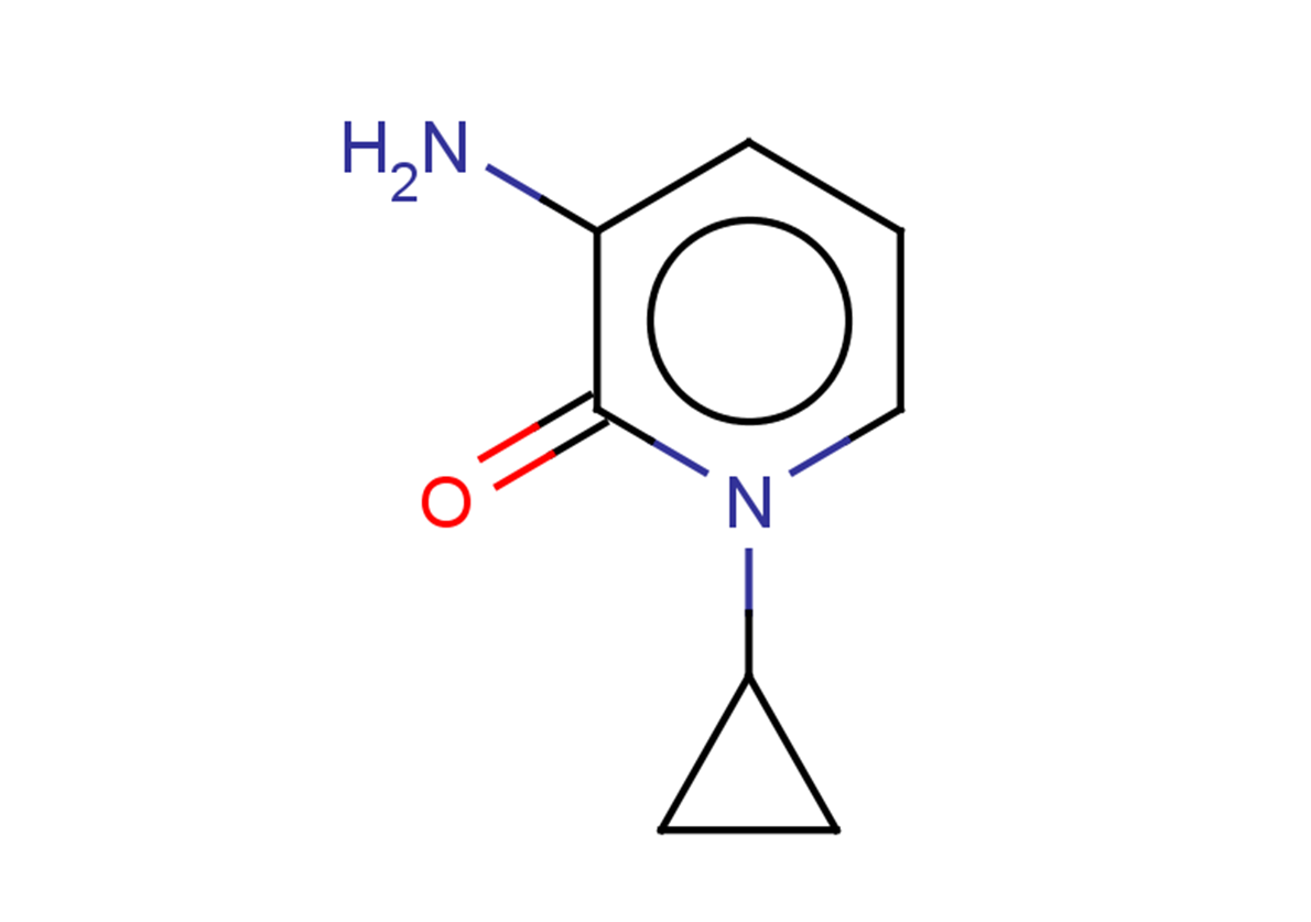 3-amino-1-cyclopropyl-1,2-dihydropyridin-2-one