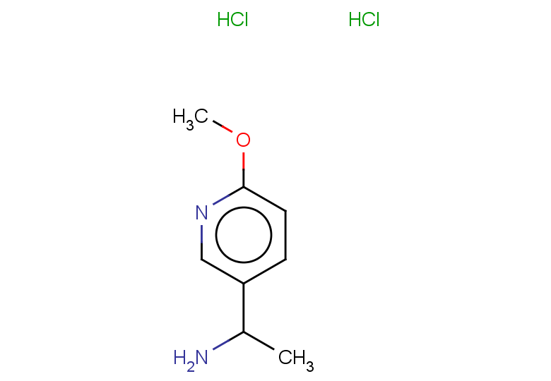 1-(6-methoxypyridin-3-yl)ethan-1-amine dihydrochloride