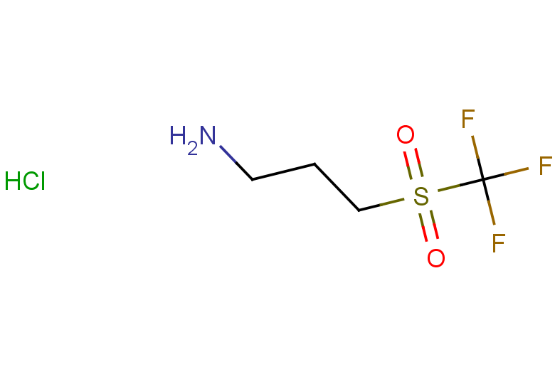 3-trifluoromethanesulfonylpropan-1-amine hydrochloride