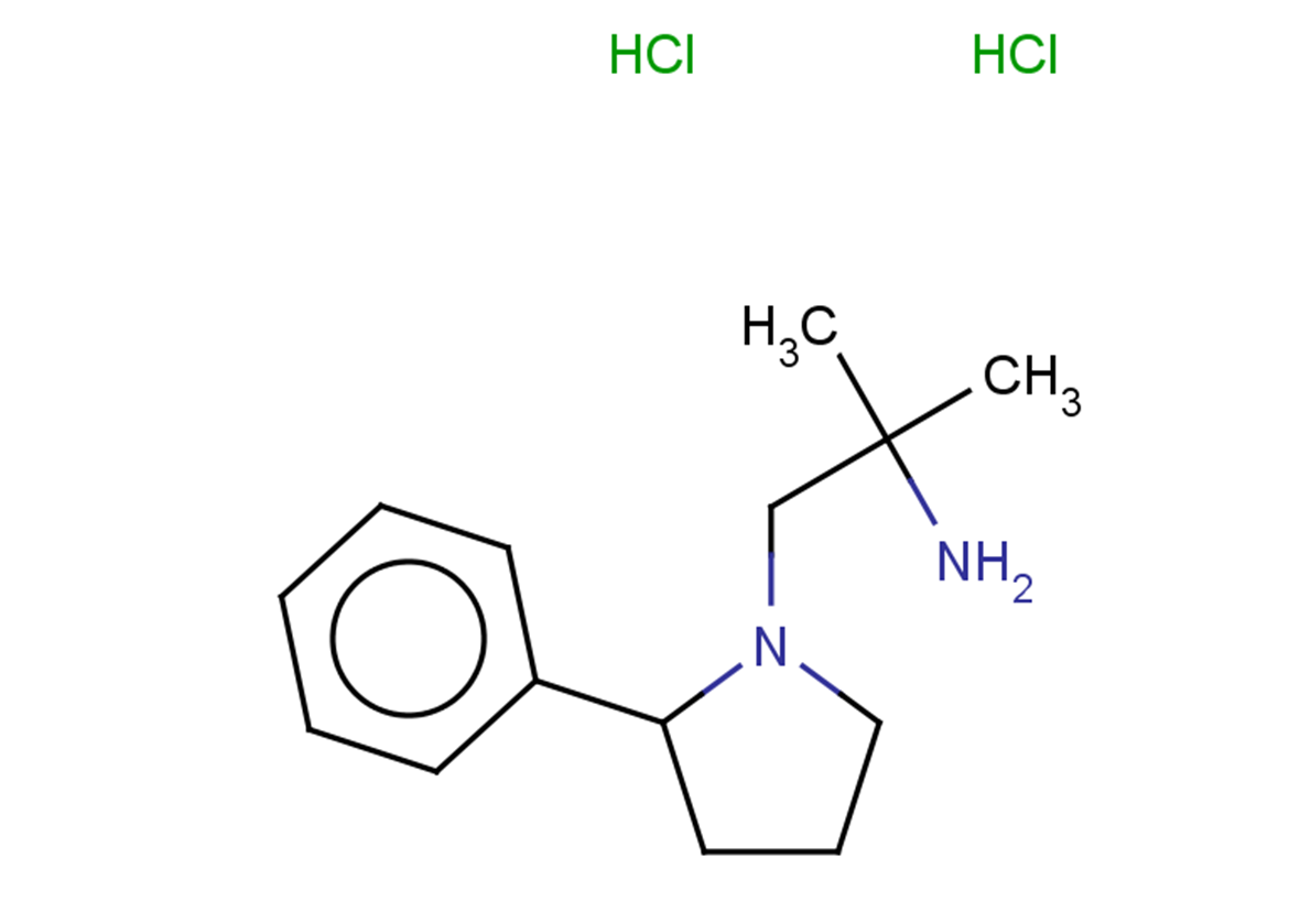 2-methyl-1-(2-phenylpyrrolidin-1-yl)propan-2-amine dihydrochloride