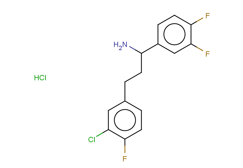 3-(3-chloro-4-fluorophenyl)-1-(3,4-difluorophenyl)propan-1-amine hydrochloride