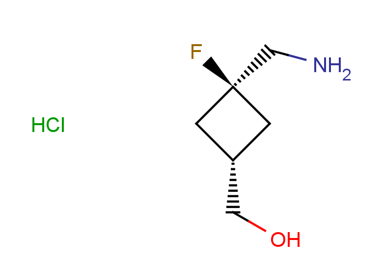 rac-[(1r,3r)-3-(aminomethyl)-3-fluorocyclobutyl]methanol hydrochloride