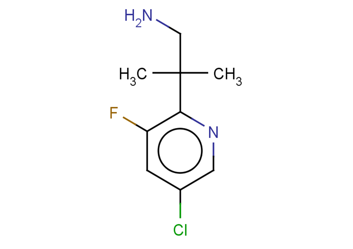 2-(5-chloro-3-fluoropyridin-2-yl)-2-methylpropan-1-amine