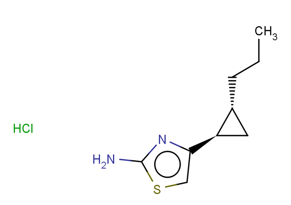 rac-4-[(1R,2R)-2-propylcyclopropyl]-1,3-thiazol-2-amine hydrochloride, trans