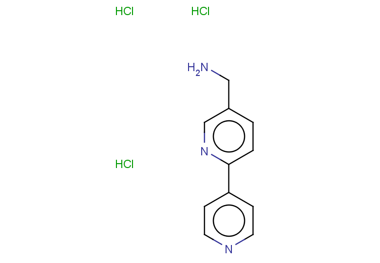 1-{[2,4'-bipyridin]-5-yl}methanamine trihydrochloride