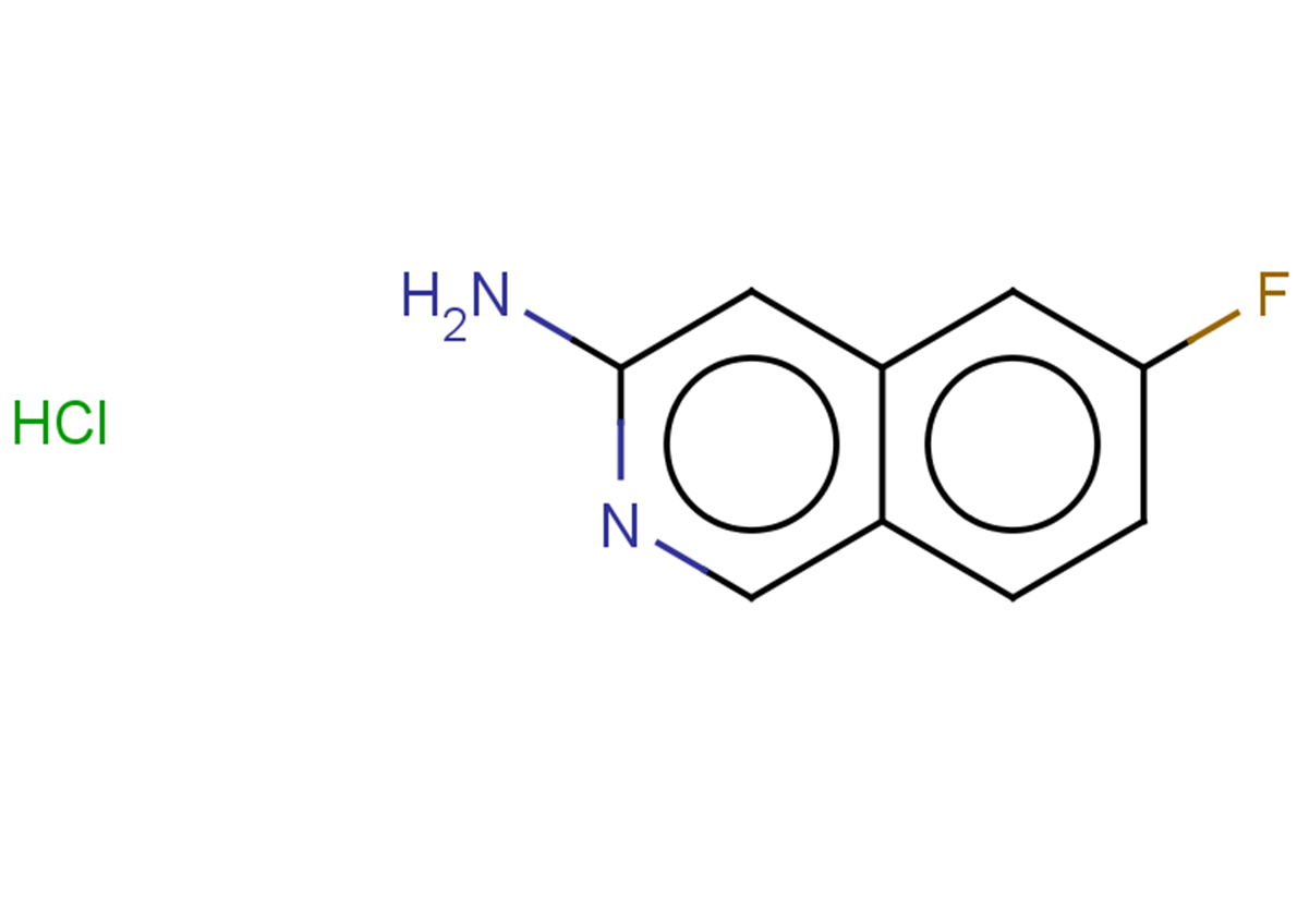 6-fluoroisoquinolin-3-amine hydrochloride