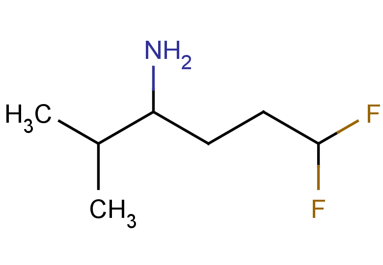 6,6-difluoro-2-methylhexan-3-amine