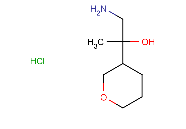1-amino-2-(oxan-3-yl)propan-2-ol hydrochloride