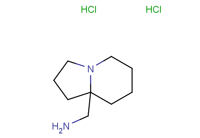 1-(octahydroindolizin-8a-yl)methanamine dihydrochloride