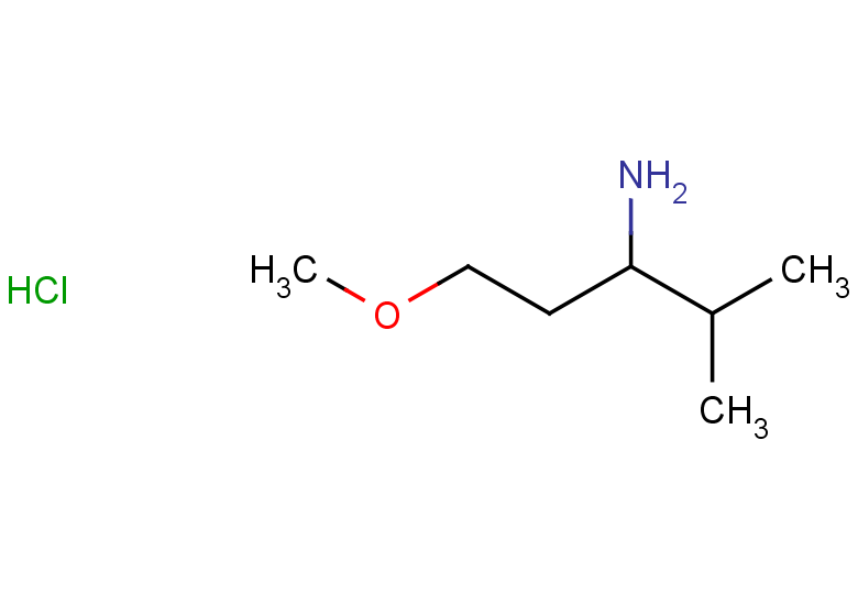 1-methoxy-4-methylpentan-3-amine hydrochloride