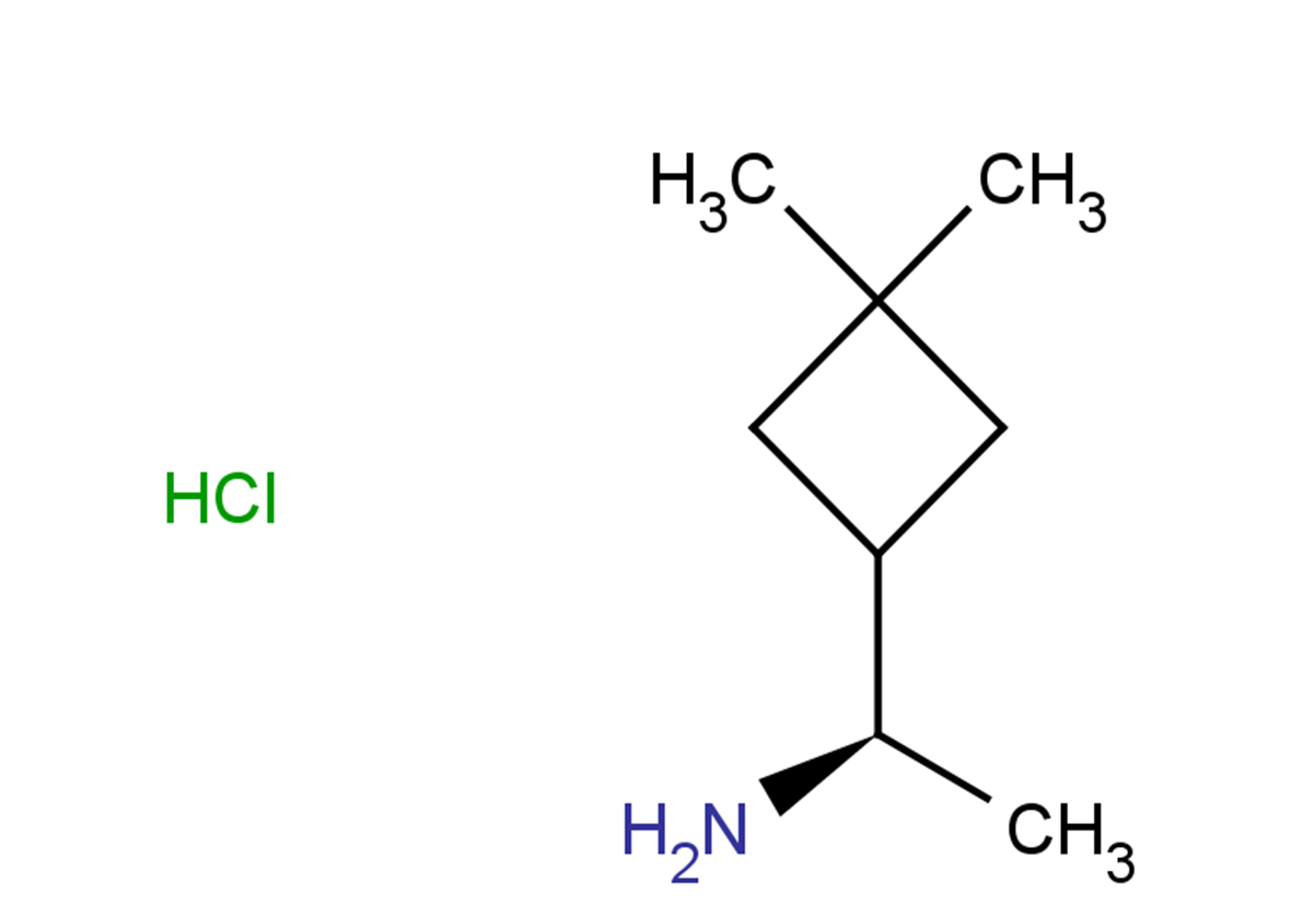 (1R)-1-(3,3-dimethylcyclobutyl)ethan-1-amine hydrochloride