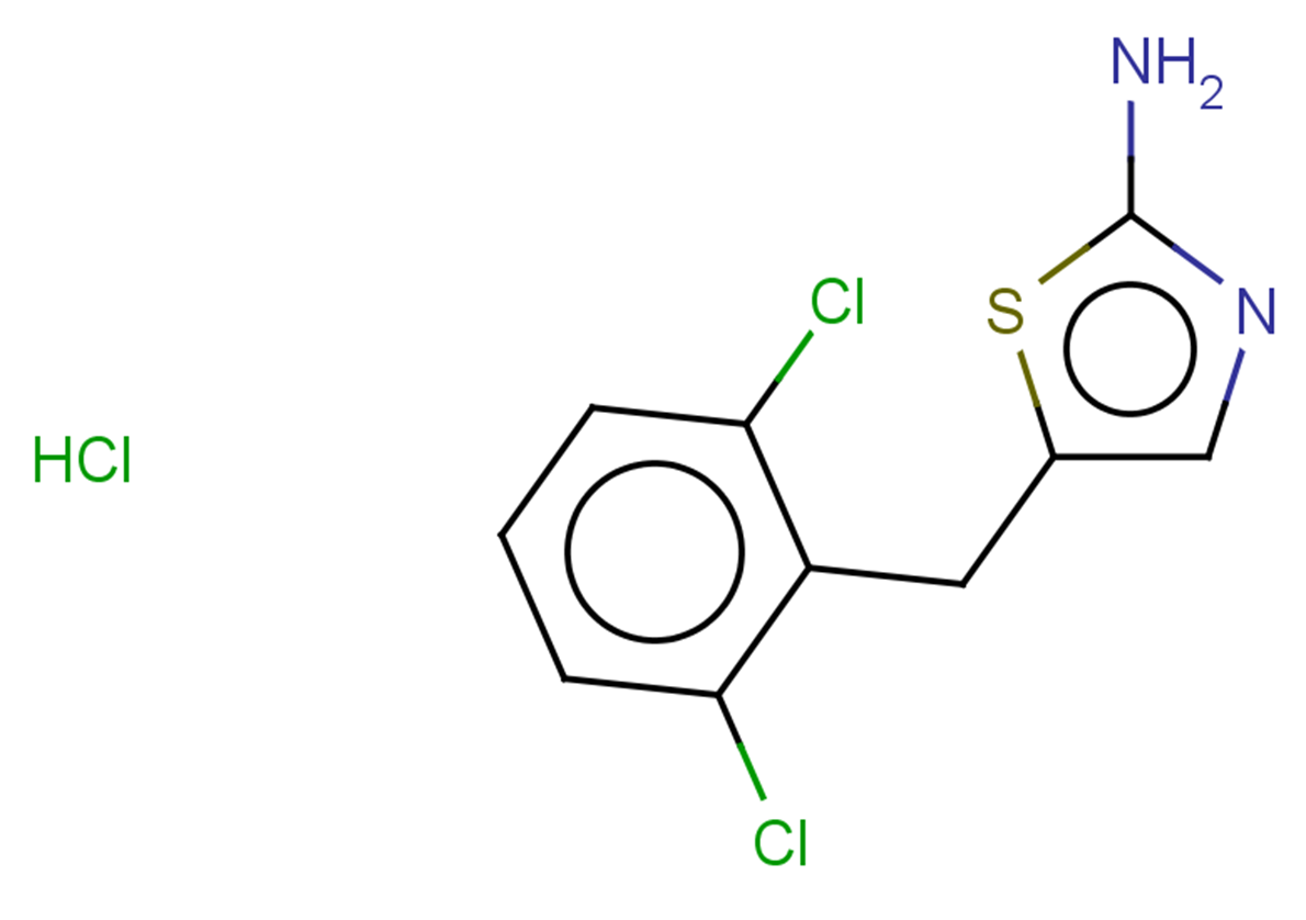 5-[(2,6-dichlorophenyl)methyl]-1,3-thiazol-2-amine hydrochloride