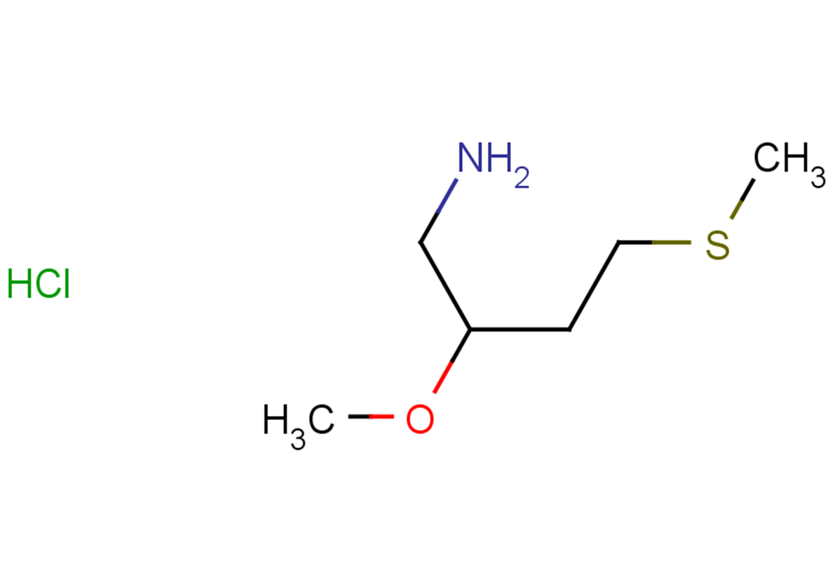 2-methoxy-4-(methylsulfanyl)butan-1-amine hydrochloride
