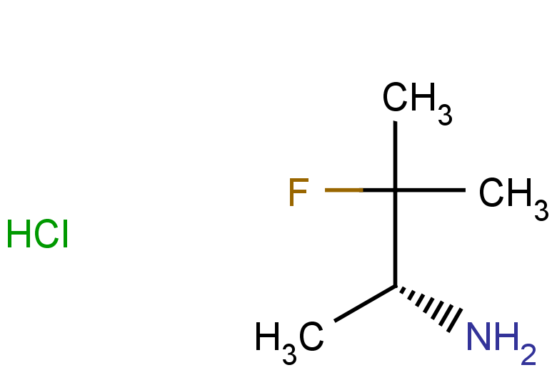 (2R)-3-fluoro-3-methylbutan-2-amine hydrochloride