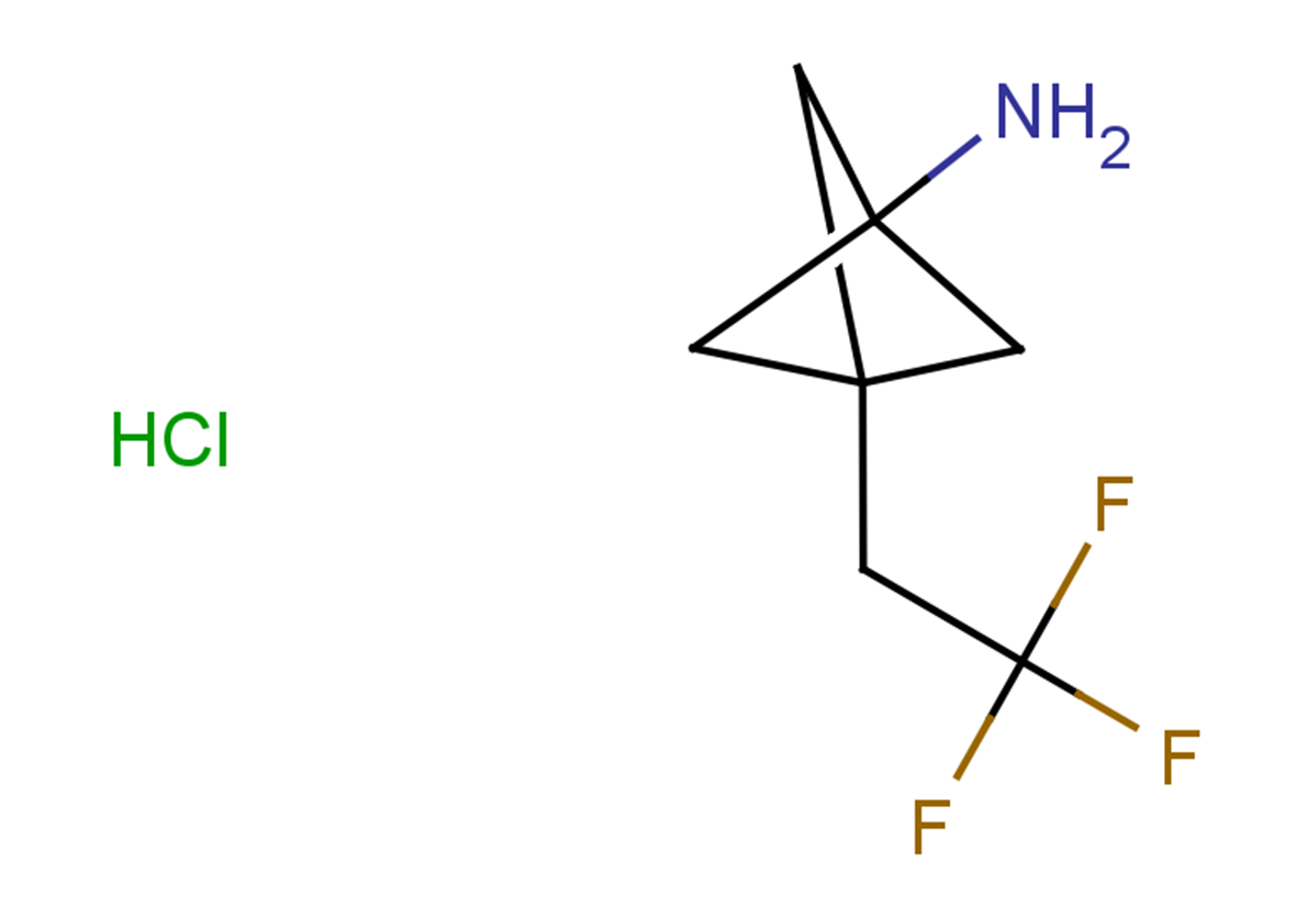 3-(2,2,2-trifluoroethyl)bicyclo[1.1.1]pentan-1-amine hydrochloride
