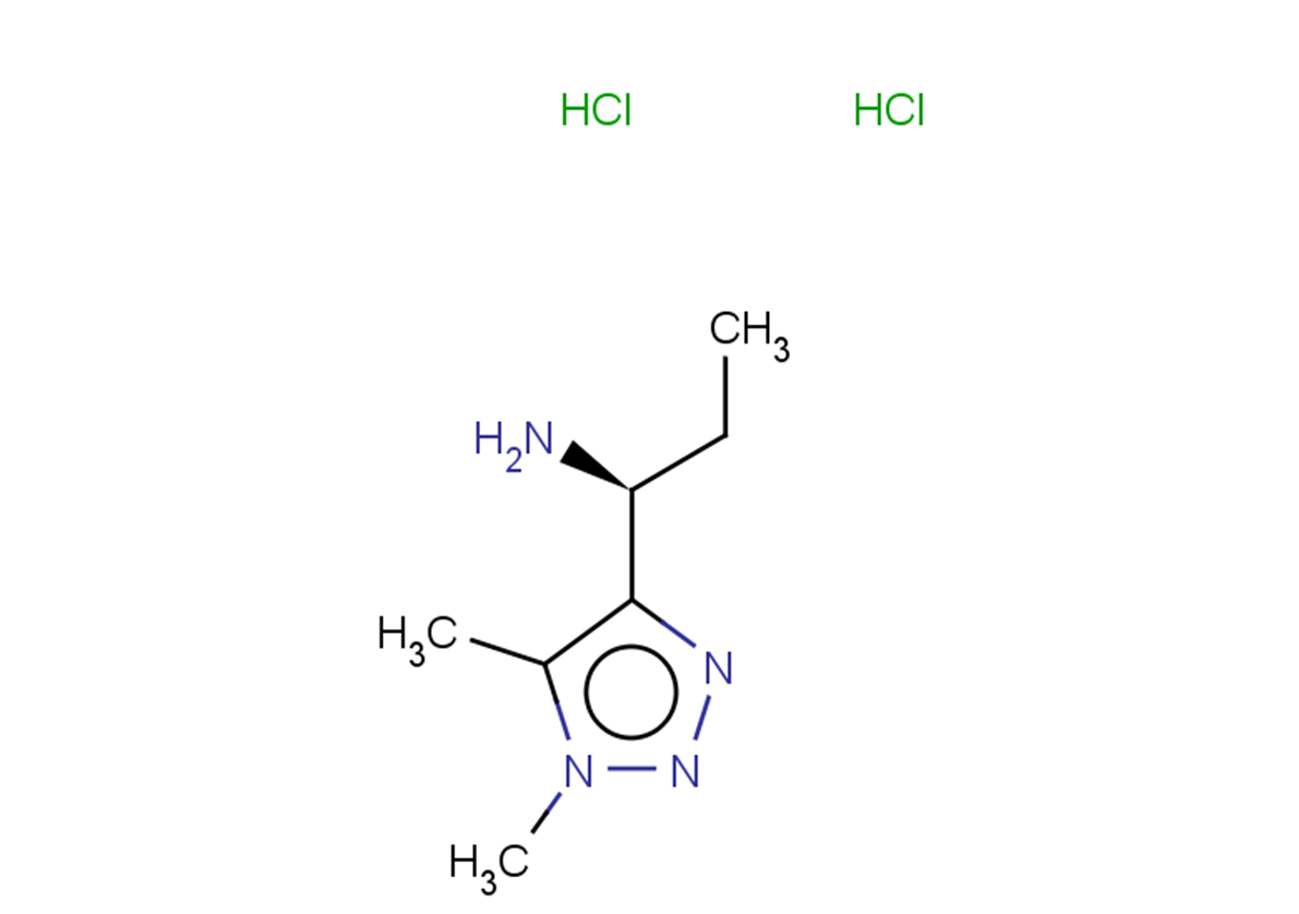 (1S)-1-(1,5-dimethyl-1H-1,2,3-triazol-4-yl)propan-1-amine dihydrochloride