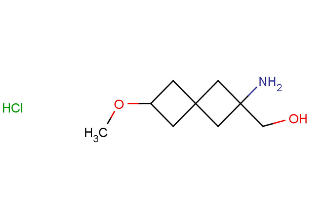 {2-amino-6-methoxyspiro[3.3]heptan-2-yl}methanol hydrochloride