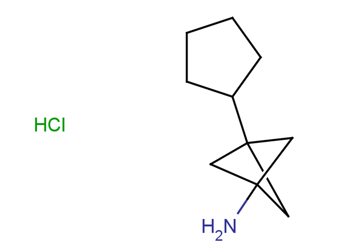 3-cyclopentylbicyclo[1.1.1]pentan-1-amine hydrochloride