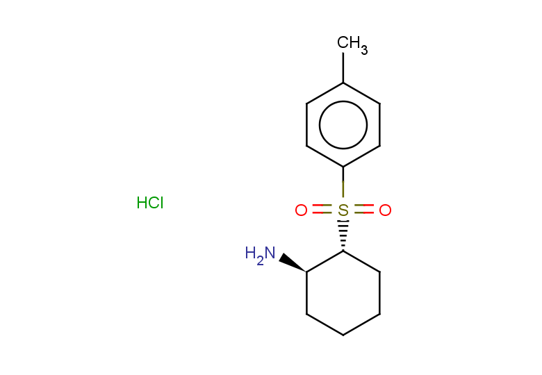 rac-(1R,2R)-2-(4-methylbenzenesulfonyl)cyclohexan-1-amine hydrochloride, trans