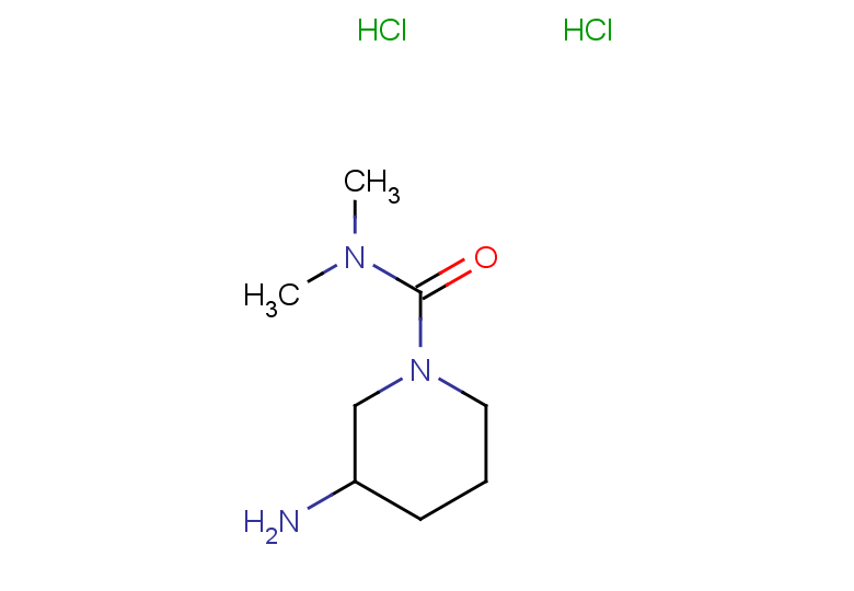 3-amino-N,N-dimethylpiperidine-1-carboxamide dihydrochloride