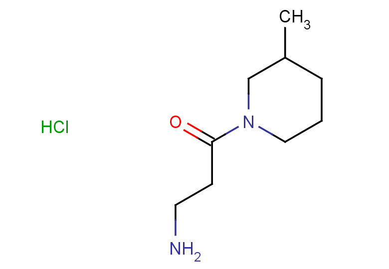 3-amino-1-(3-methylpiperidin-1-yl)propan-1-one hydrochloride