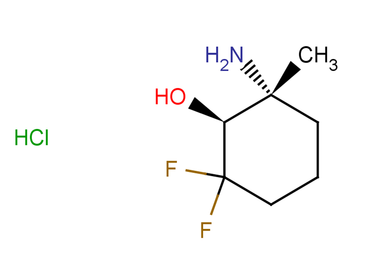 rac-(1R,2S)-2-amino-6,6-difluoro-2-methylcyclohexan-1-ol hydrochloride, trans