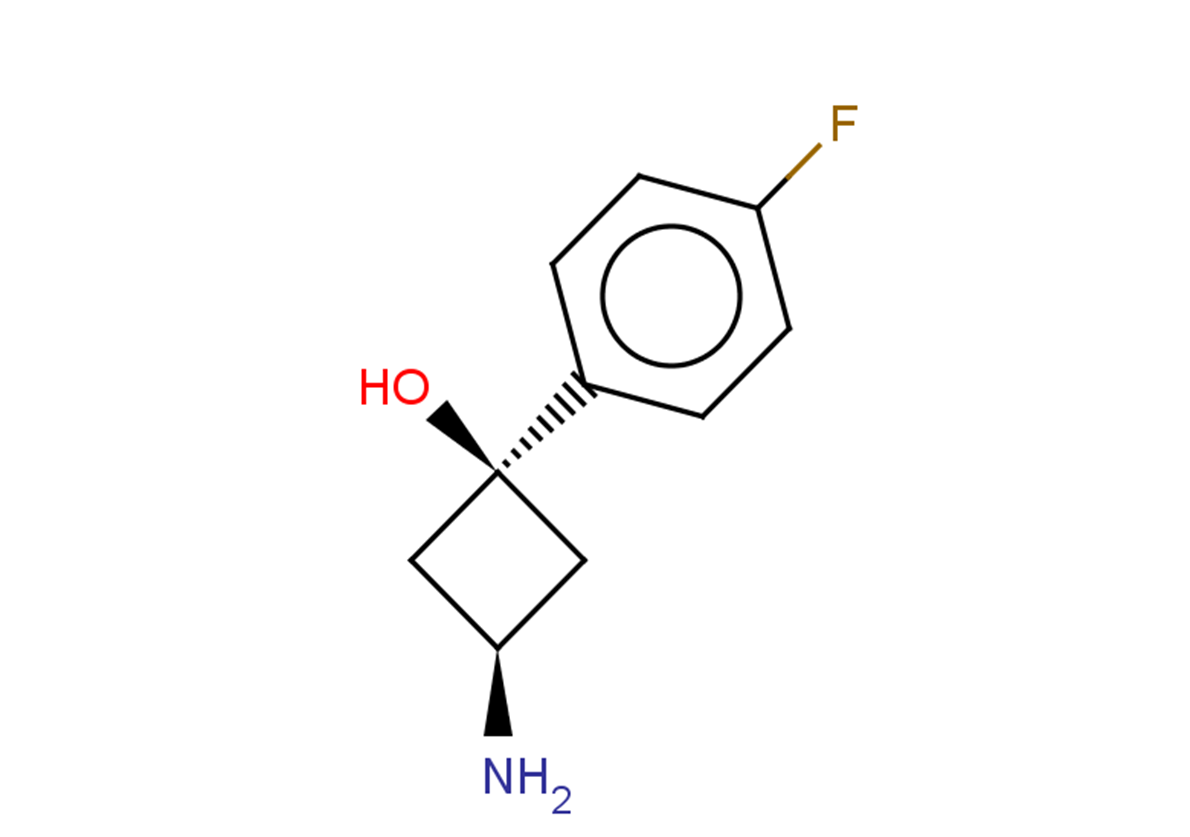 rac-(1s,3s)-3-amino-1-(4-fluorophenyl)cyclobutan-1-ol