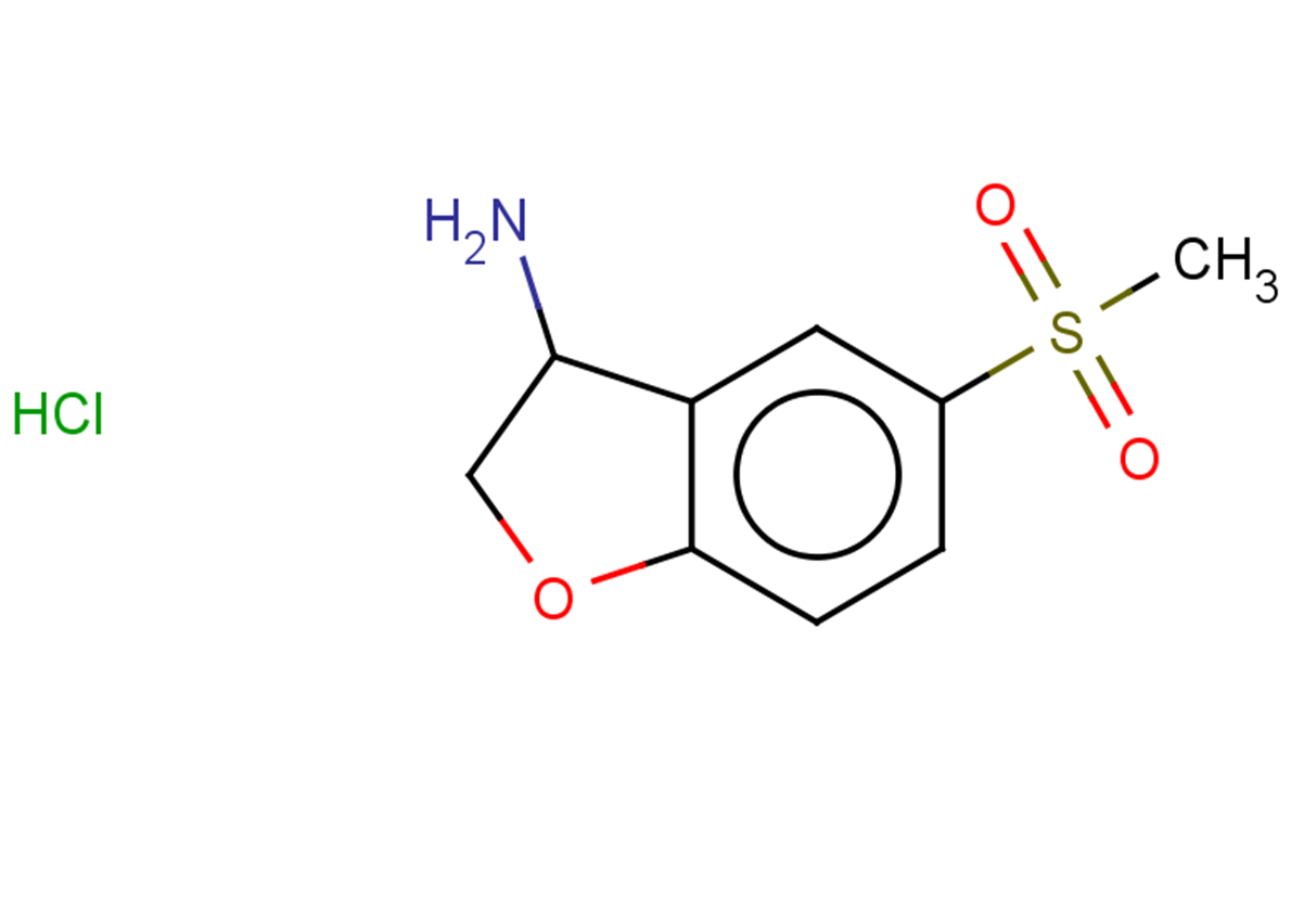 5-methanesulfonyl-2,3-dihydro-1-benzofuran-3-amine hydrochloride