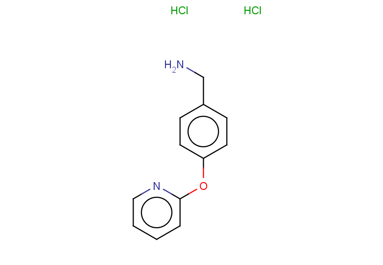 1-[4-(pyridin-2-yloxy)phenyl]methanamine dihydrochloride