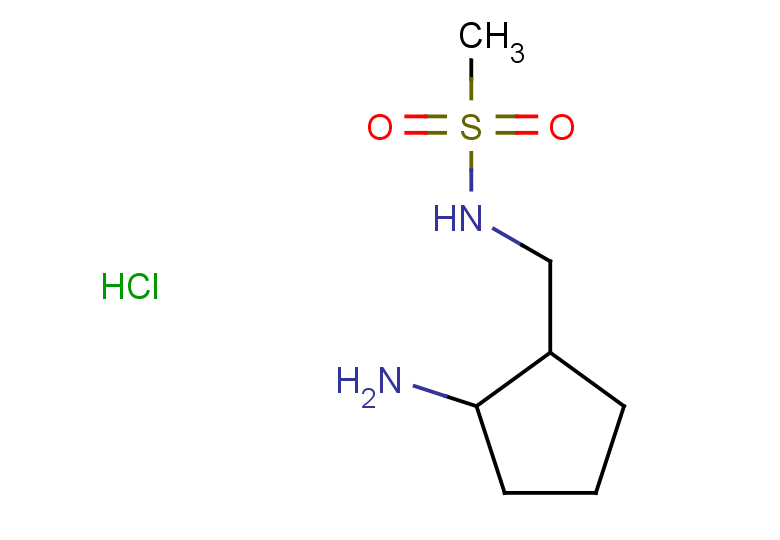 N-[(2-aminocyclopentyl)methyl]methanesulfonamide hydrochloride