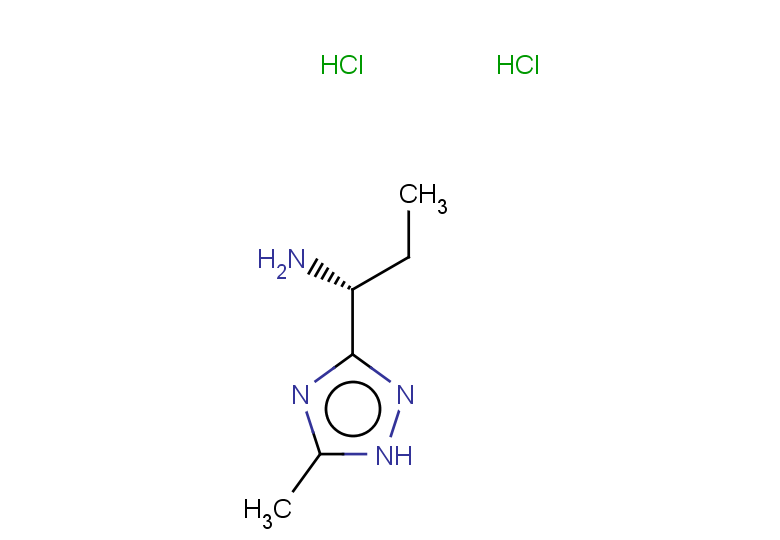 (1R)-1-(5-methyl-1H-1,2,4-triazol-3-yl)propan-1-amine dihydrochloride