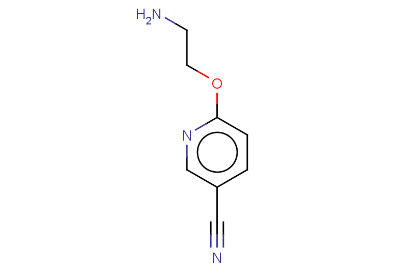 6-(2-aminoethoxy)pyridine-3-carbonitrile