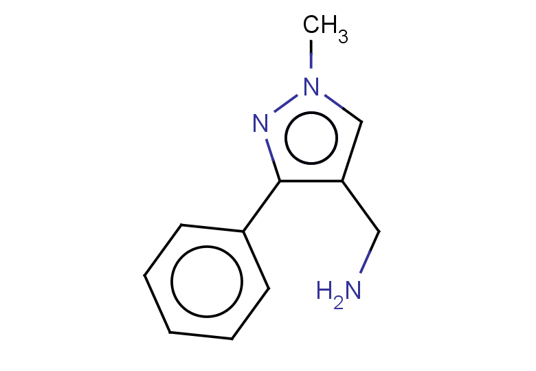 (1-methyl-3-phenyl-1H-pyrazol-4-yl)methanamine