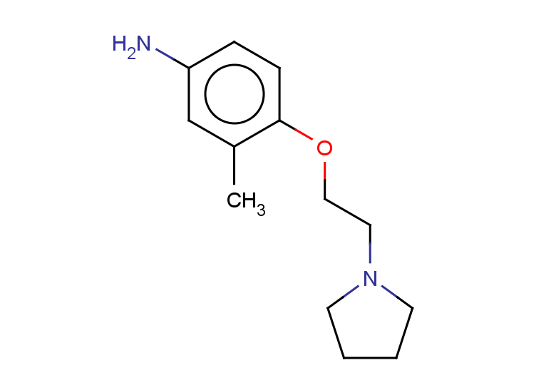 3-methyl-4-[2-(pyrrolidin-1-yl)ethoxy]aniline