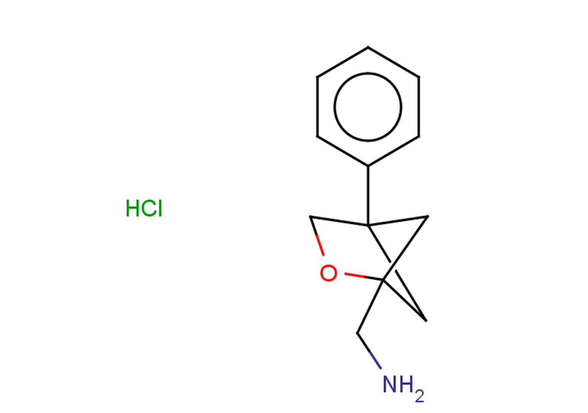 1-{4-phenyl-2-oxabicyclo[2.1.1]hexan-1-yl}methanamine hydrochloride