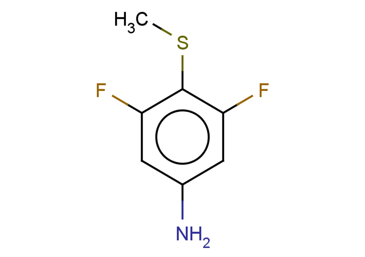 3,5-difluoro-4-(methylsulfanyl)aniline