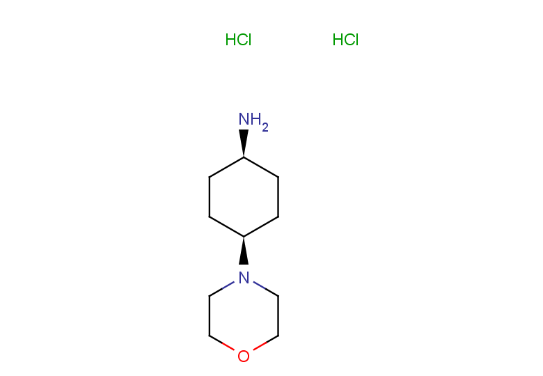 (1s,4s)-4-(morpholin-4-yl)cyclohexan-1-amine dihydrochloride, cis