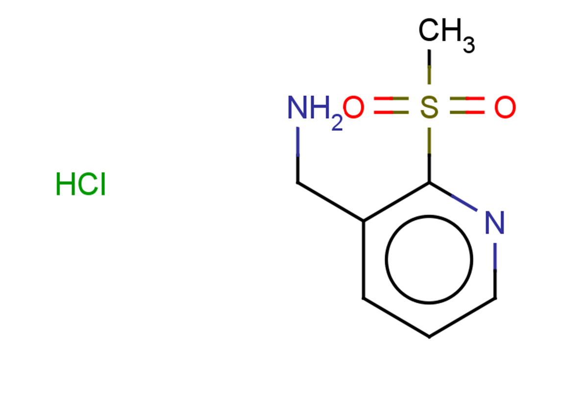 1-(2-methanesulfonylpyridin-3-yl)methanamine hydrochloride